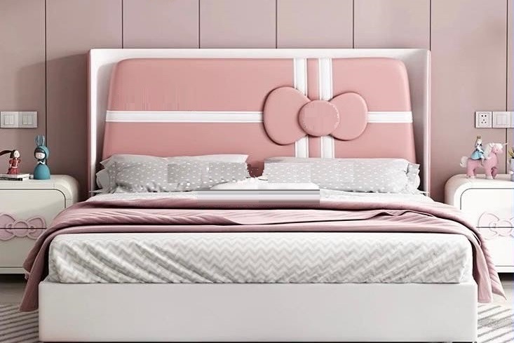 Giường bọc nệm trẻ em BF007