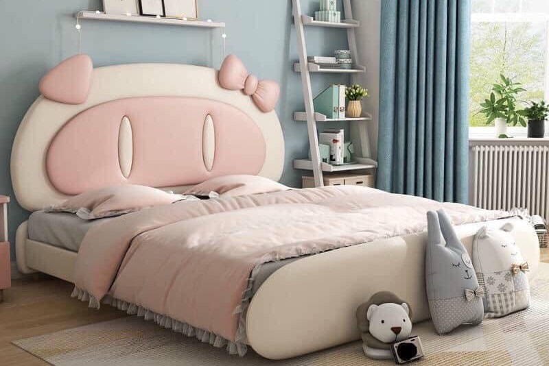 Giường bọc nệm trẻ em BF006