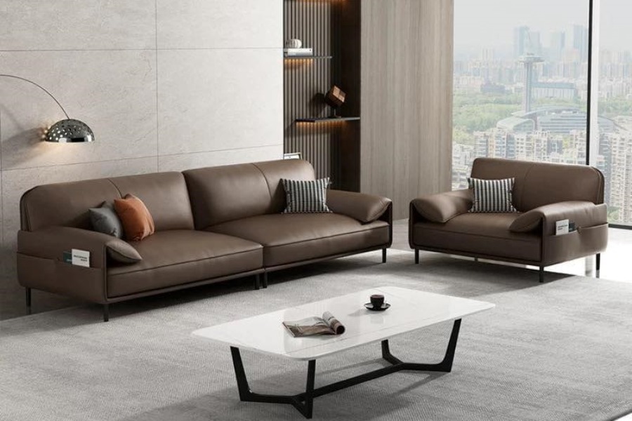 Ghế sofa Da CN cao cấp 3 chỗ ngồi S308013