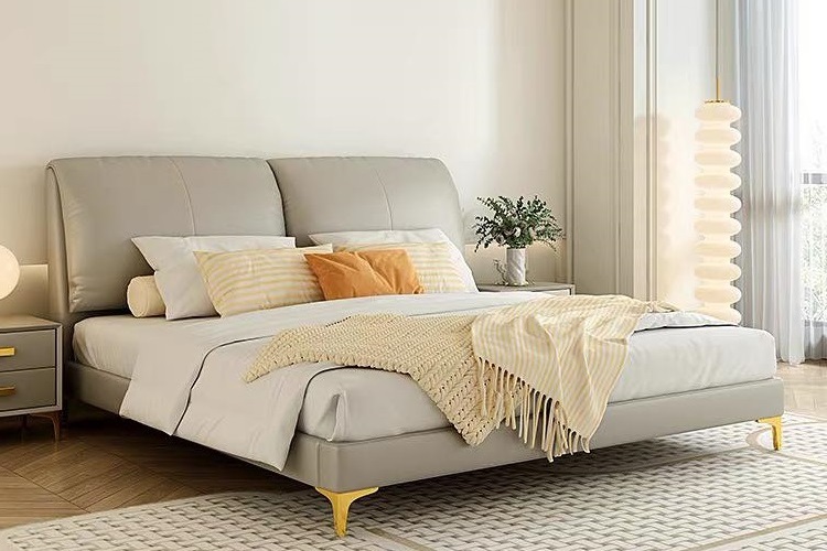 Giường bọc nệm cao cấp B0041